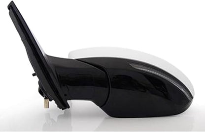 ya 11 9.14 baidiSide Mirror Passenger R for 2019-20 for Nissan for Altima Power Glass and Signal Lights 5 Wire -