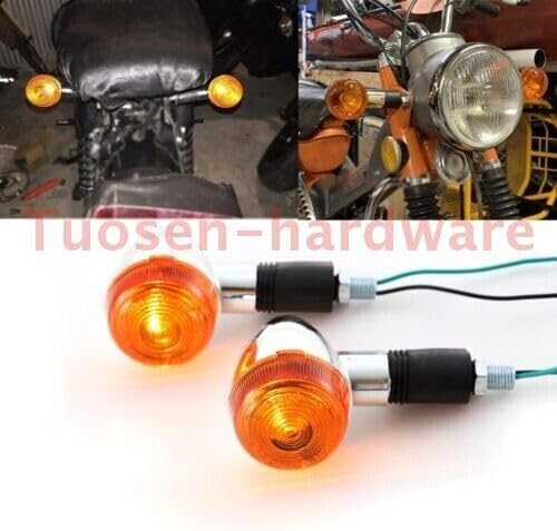 ya 7 8.24 baidi Front/Rear Turn Signal Lights 4x for Honda Shadow VT 750 1100 VTX 1300 1800
