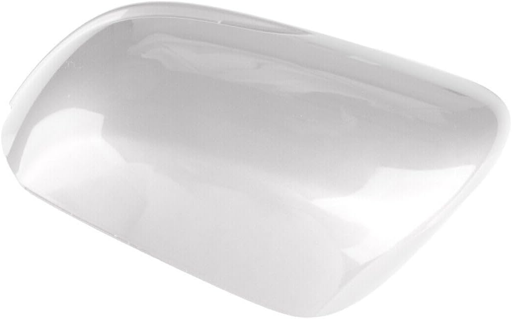 ya 9 10.24 Car White Left Side Rearview Mirror Protector Fits for Honda CR-V 2017-2020