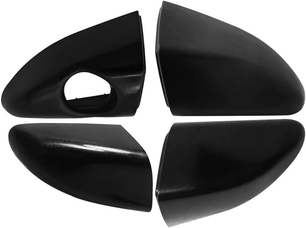 ya 9 10.24 4X Outer Left & Right Front & Rear Door Handle Cover Unpainted for Sonata 15-19