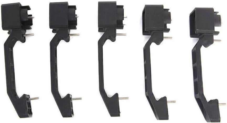 ya 5 8.10 5pcs Black Exterior Door Handles Set for 2007-2017 2008 09 for Jeep for Wrangler JK/JKU