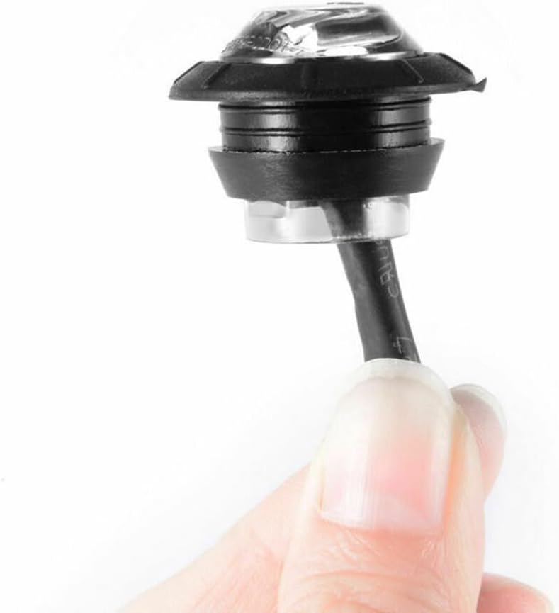 ya 13 9.15 baidi Built-in Turn Signal Lights Round Lamp Bulbs Replacement Parts Set Auto