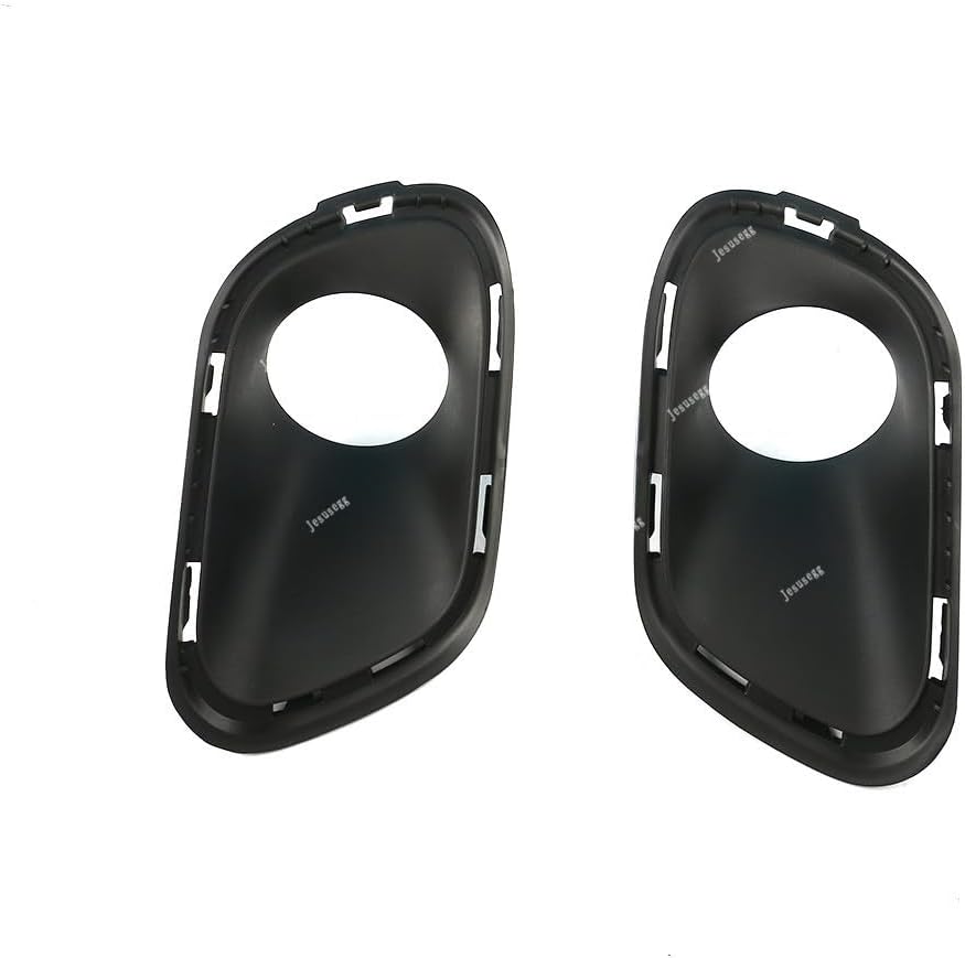 ya 9 10.24 2Pcs Front Bumper Fog Light Lamp Bezel Hole Cover for Cherokee 2014-2015