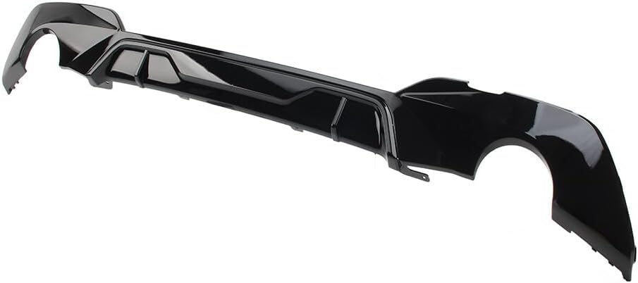 ya 2 8.15 Rear Bumper Lip Diffuser Lip for BMW 3 Series G20 G21 G28 2019+ Glossy Black cl