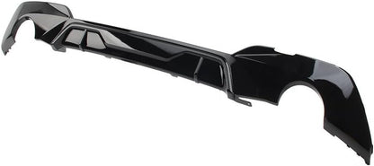 ya 2 8.15 Rear Bumper Lip Diffuser Lip for BMW 3 Series G20 G21 G28 2019+ Glossy Black cl