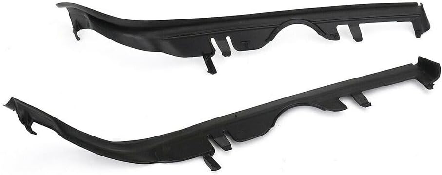 ya 4 8.14 A pair of left and right upper light lens cover strips suitable for BMW 5 series 63126908405+06