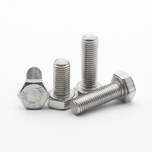 ya 16 10.20 baidi M9 Hexagon Head Bolts 304 Stainless Steel Hex Head Screws Pitch 1.0/1.25/1.5