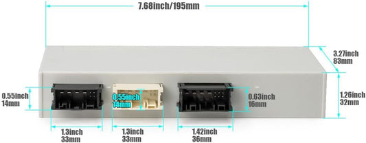 ya 4 8.14 1x 335274 Tail Gate Control Module Trunk Gate Lid Lift for BMW X5 E70 X6 E71 E72