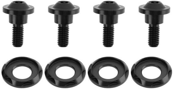 ya 23 10.7 baidi Black windshield well nut, bolt, and screw kit for Harley Touring Road Glide 2023 24-