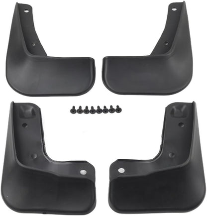 ya 4 8.10 Mud Guards Splash 4 Piece Front and Rear for 2008-2013 for Mitsubishi Lancer Sedan