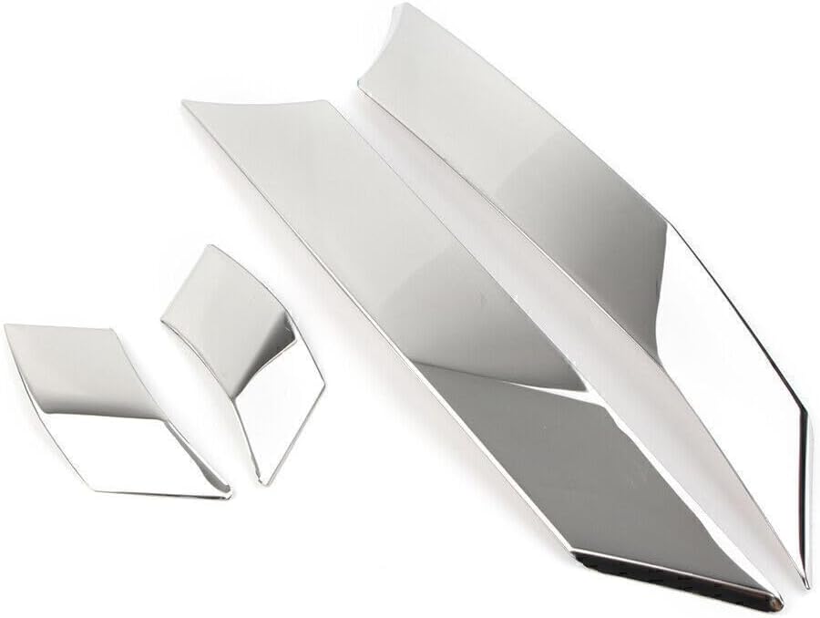 ya 4 8.14 for Toyota Rav4 2019-2021 LHD Chrome Door Window A C Pillar Post Molding Cover