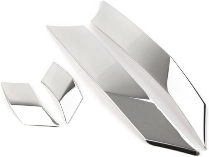 ya 4 8.14 for Toyota Rav4 2019-2021 LHD Chrome Door Window A C Pillar Post Molding Cover