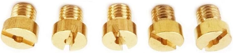 ya 23 10.7 baidi 5Pcs Motorcycle Carb Main Jets #60/65/70/75/80 Jet For 50-80cc Motorized-Bicycle