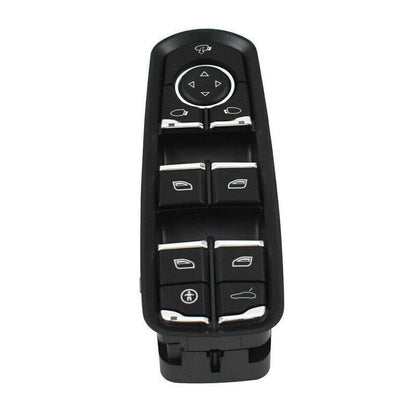 ya 6 8.24 baidi Front Window Control Switch Button Fits 11-19 for Porsche Cayenne 11-16 for Panamera 