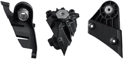 ya 9 10.24 Left Headlight Bracket Repair Kit Black for Mercedes-Benz E Class W212 2010-2013