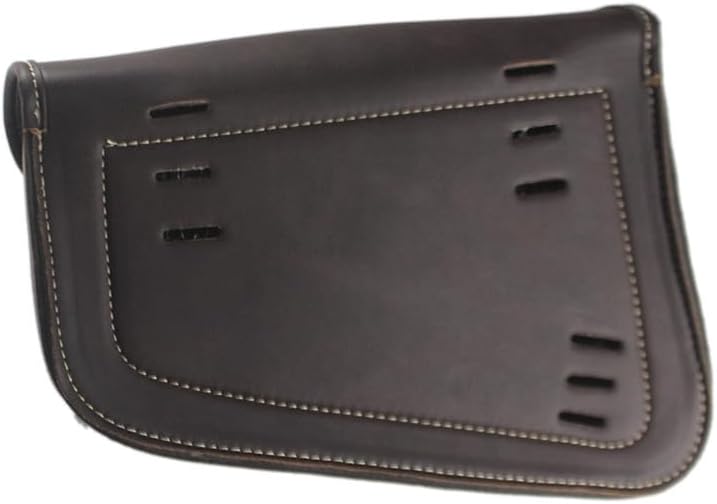 ya 11 9.14 baidiVintage PU Leather Right side Saddlebag Saddle Bag for Harley Sportster XL883