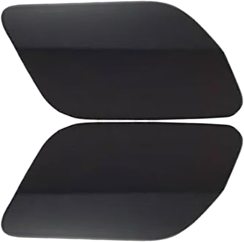 ya 27 10.13 baidi 2PCS For 520d 520i 525d Headlight Washer Nozzle Cover Unpainted Left & Right