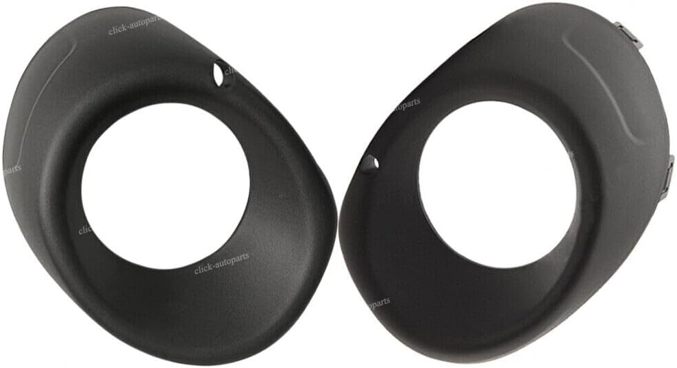 ya 9 10.24 For 2013-15 for Mitsubishi for Outlander Pair Front Bumper Grille Insert Fog Light Bezel