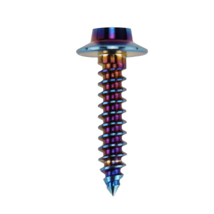 ya 16 10.20 baidi M4 M5 Titanium Self-Tapping Screws Umbrella Head Motorcycle Plate Ti Bolts