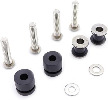 ya 6 8.14 Detachable Backrest Sissy Bar Docking Hardware Kit for Harley Breakout 2013-2017
