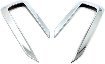 ya 4 8.24 baidi ABS Chrome Car Front fog lampshade Cover Trim Fit for Volvo XC40 2018-2022