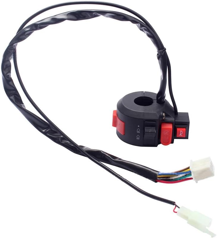 ya 4 8.14 22MM 7/8 Dirt Bike Motorcycle Handlebar Control Switch Turn Signal Start Switch