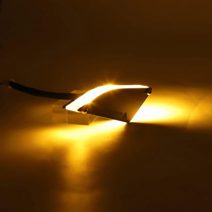 ya 13 9.15 baidi for Ducati Panigale V4/V4 S/V4 R/V2 LED Front Turn Signal Mirror Base Plate