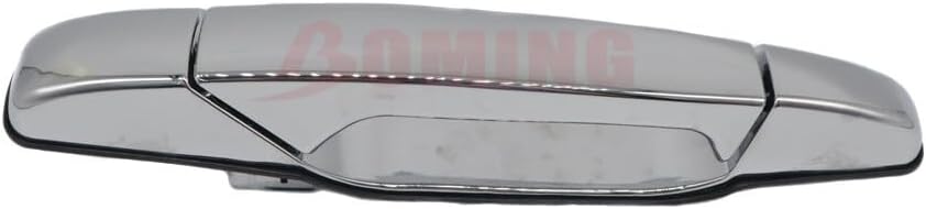 ya 10 9.16 baidi 1 Piece Door Handle Front Passenger Right Side for 2007-2013 for Chevrolet for GMC Chrome Outdoor -
