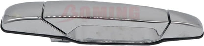 ya 10 9.16 baidi 1 Piece Door Handle Front Passenger Right Side for 2007-2013 for Chevrolet for GMC Chrome Outdoor -