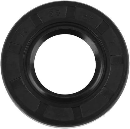 ya 4 8.8.2 25mm x 47mm x 7mm Rubber Double Lip TC Type Oil Shaft Seal