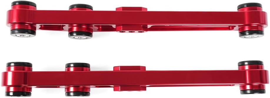 ya 13 9.15 baidi Red 1 Pair Billet Rear Lower Control Arm Set For 94-01 Integra 92-95 for Civic EG