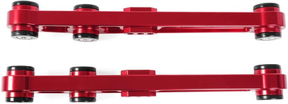 ya 13 9.15 baidi Red 1 Pair Billet Rear Lower Control Arm Set For 94-01 Integra 92-95 for Civic EG