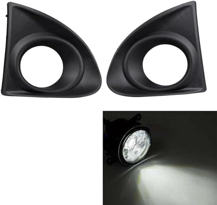 ya 4 8.10 A pair of fog lights, fog light cover, barbecue baffle switch, suitable for Toyota AXIO 2013, 2014, 2015