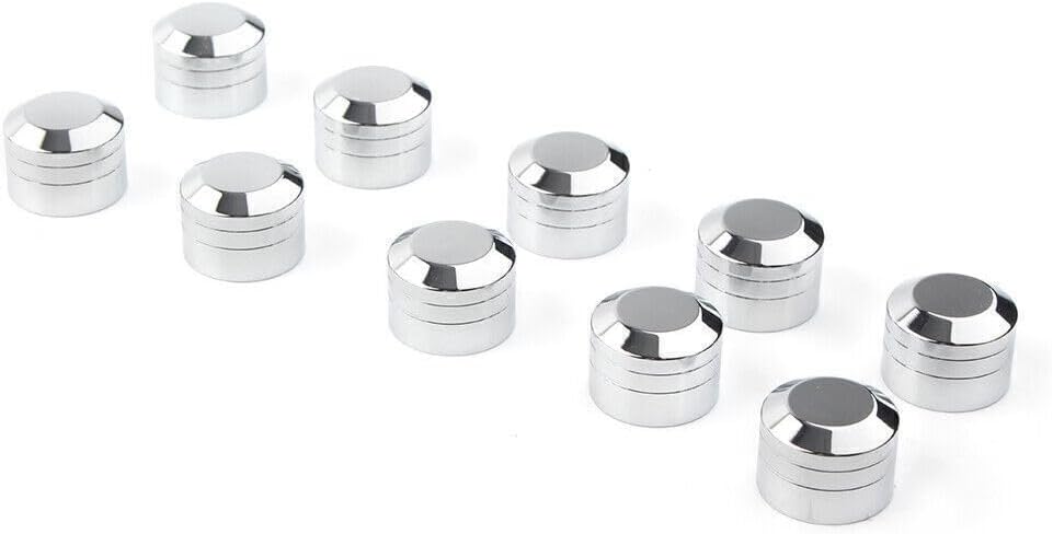 ya 4 8.14 CNC Chrome Inner 9mm Schrauben Motor Bolt Topper Cap Cover Fit for Harley