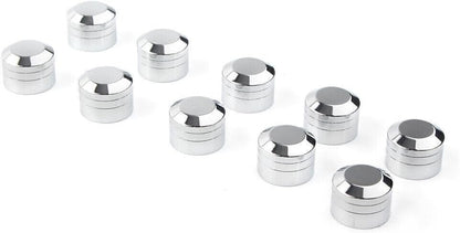 ya 4 8.14 CNC Chrome Inner 9mm Schrauben Motor Bolt Topper Cap Cover Fit for Harley