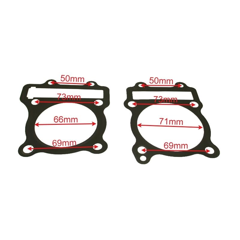 ya 13 9.15 baidi Top End Cylinder Big Bore Head Base kets for 212cc Daytona Zongshen Engine