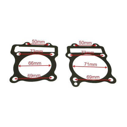 ya 13 9.15 baidi Top End Cylinder Big Bore Head Base kets for 212cc Daytona Zongshen Engine