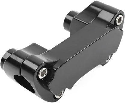 ya 4 8.8.2 2 Handlebar Riser & Top Clamp for Harley Dyna Softail Sportster Street bob