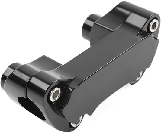 ya 4 8.8.2 2 Handlebar Riser & Top Clamp for Harley Dyna Softail Sportster Street bob