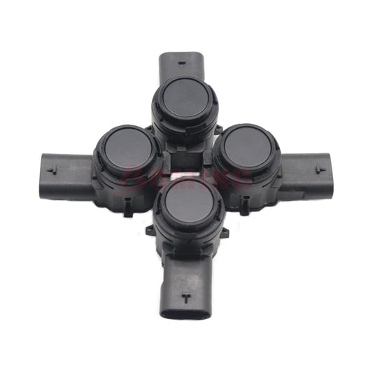 ya 2 8.15 2pcs Fit for Tesla Model S Front Parking Sensor Assist PDC 1048474-01-A Black
