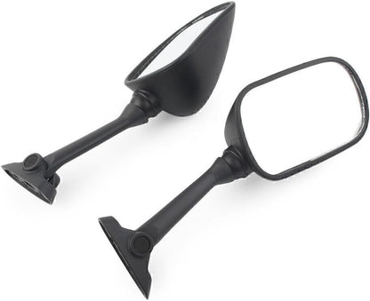 ya 2 8.15 Pair Motorcycle Rear View Side Mirrors for Suzuki SV650 SV1000S GSXR1000 2003-06