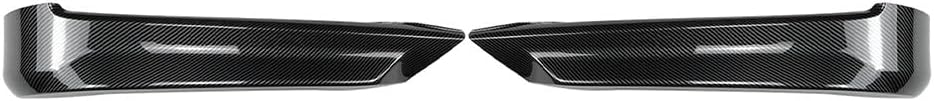 ya 2 8.15 Front Bumper Lip Aprons Carbon Black for BMW 3 Series E90 E91 320i 330i 2005-08