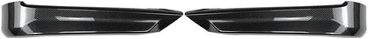 ya 2 8.15 Front Bumper Lip Aprons Carbon Black for BMW 3 Series E90 E91 320i 330i 2005-08