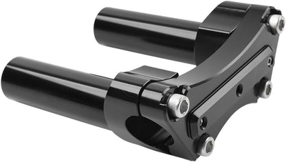ya 4 8.8.2 4.5 Handlebar Riser Top Clamp Mount Fit for Harley Sportster Dyna Softail Road King