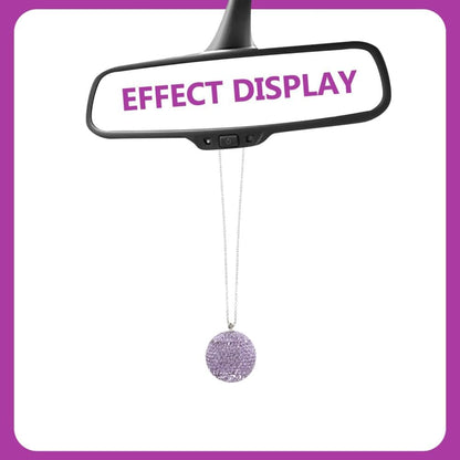 ya 13 9.15 baidi Crystal Car Ornaments Auto Rearview Mirror Charm Decorative Pendant
