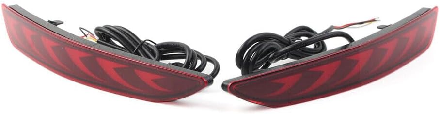 ya 9 10.24 Rear Bumper Brake Light Dynamic Turn Signal Light Fit for Mazda 3 Axela 201