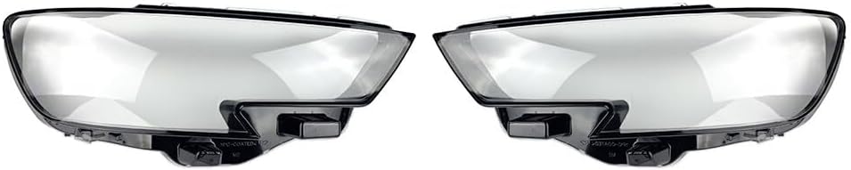 ya 10 9.16 zhengce Pair Auto Shell Clear Lampshade Headlight Lens Cover Fit for Audi A3 2017-2