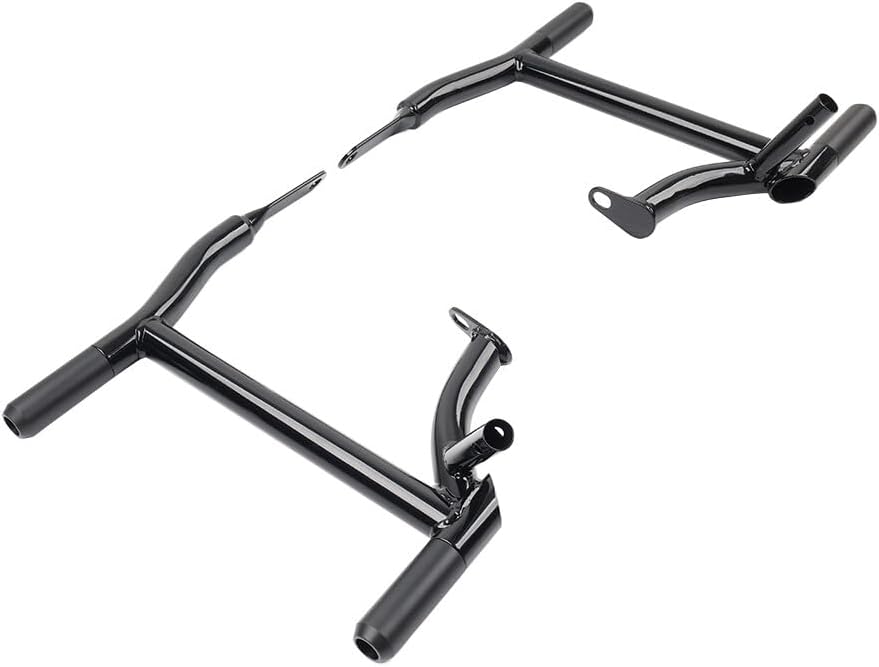 ya 4 8.8.2 Saddlebag Guard Rails Crash Bars Rear for Harley Road Street Glide FLHX 2014-24