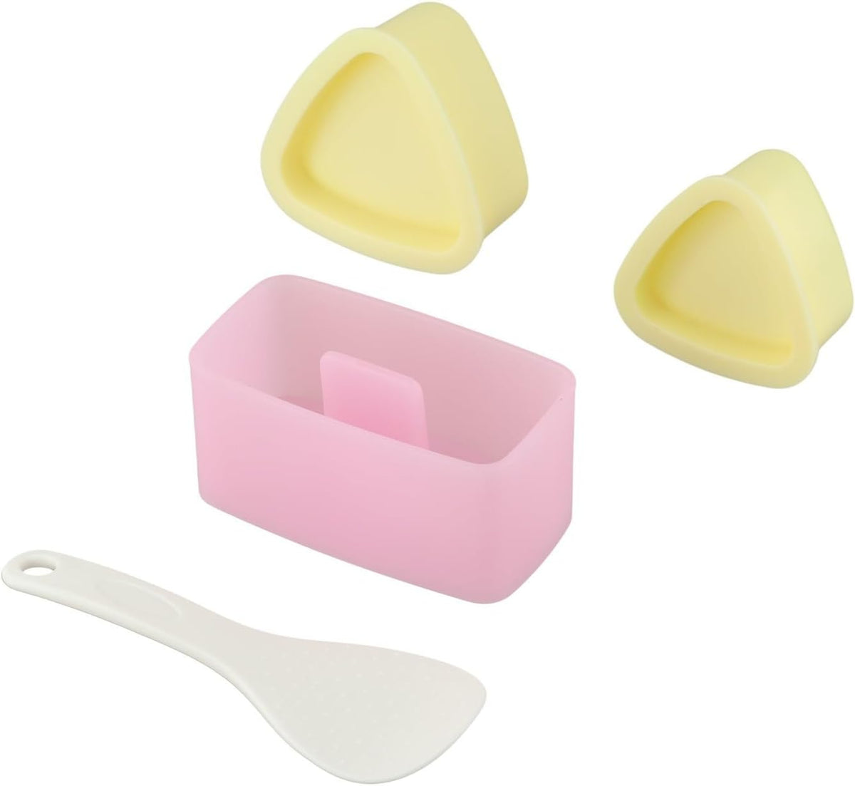 ya 14 9.20 baidi 3 Pack Onigiri Moulds Sushi Maker Kit Triangle Rice Ball Musubi Maker Press-1