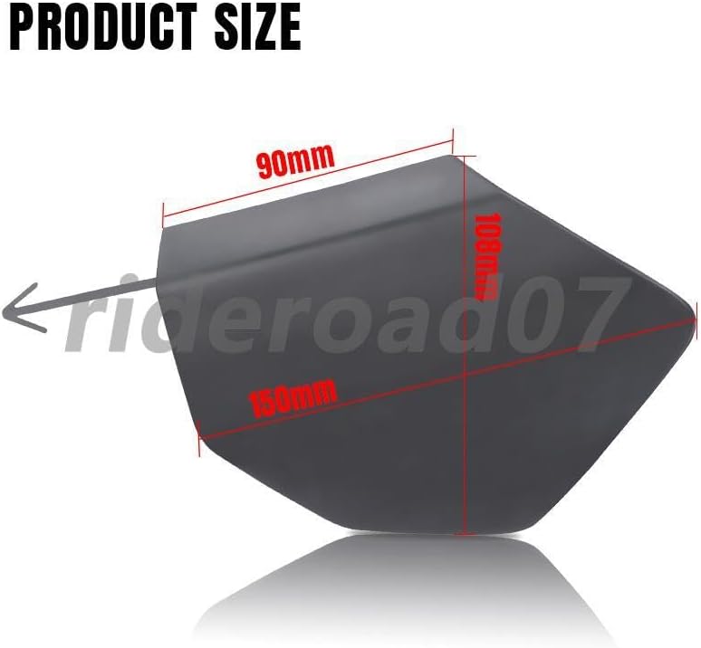ya 6 8.24 baidi Front Bumper Tow Hook Eye Cover Cap for Nissan Rogue Sport 2020 2021 2022 2023